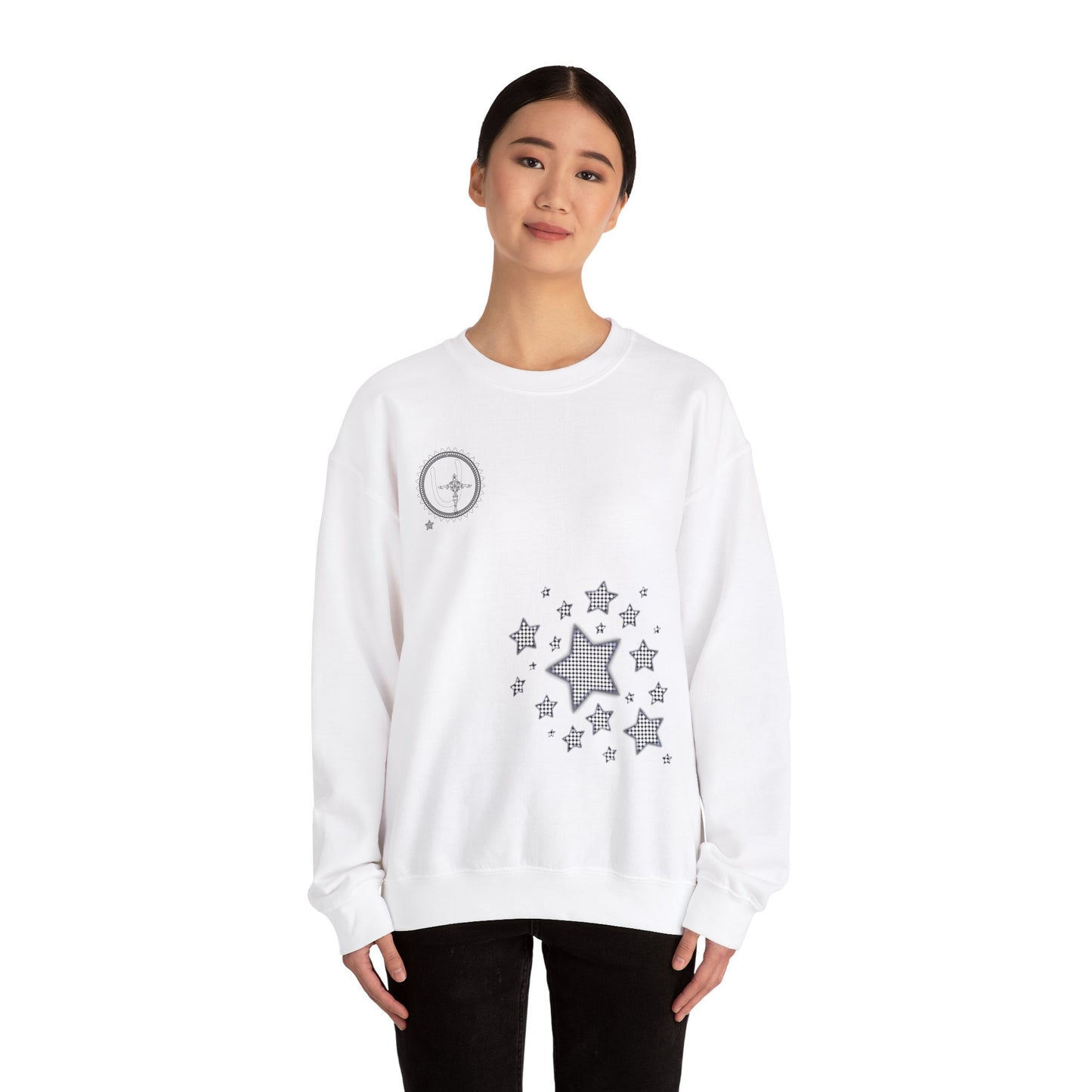 Utopia|Space|Unisex Heavy Blend™ Crewneck Sweatshirt