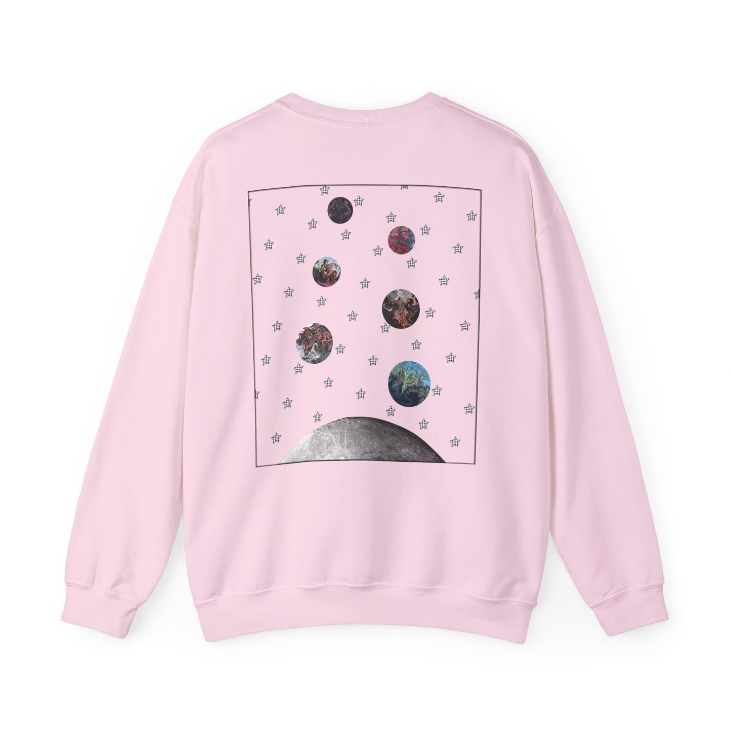 Utopia|Space|Unisex Heavy Blend™ Crewneck Sweatshirt