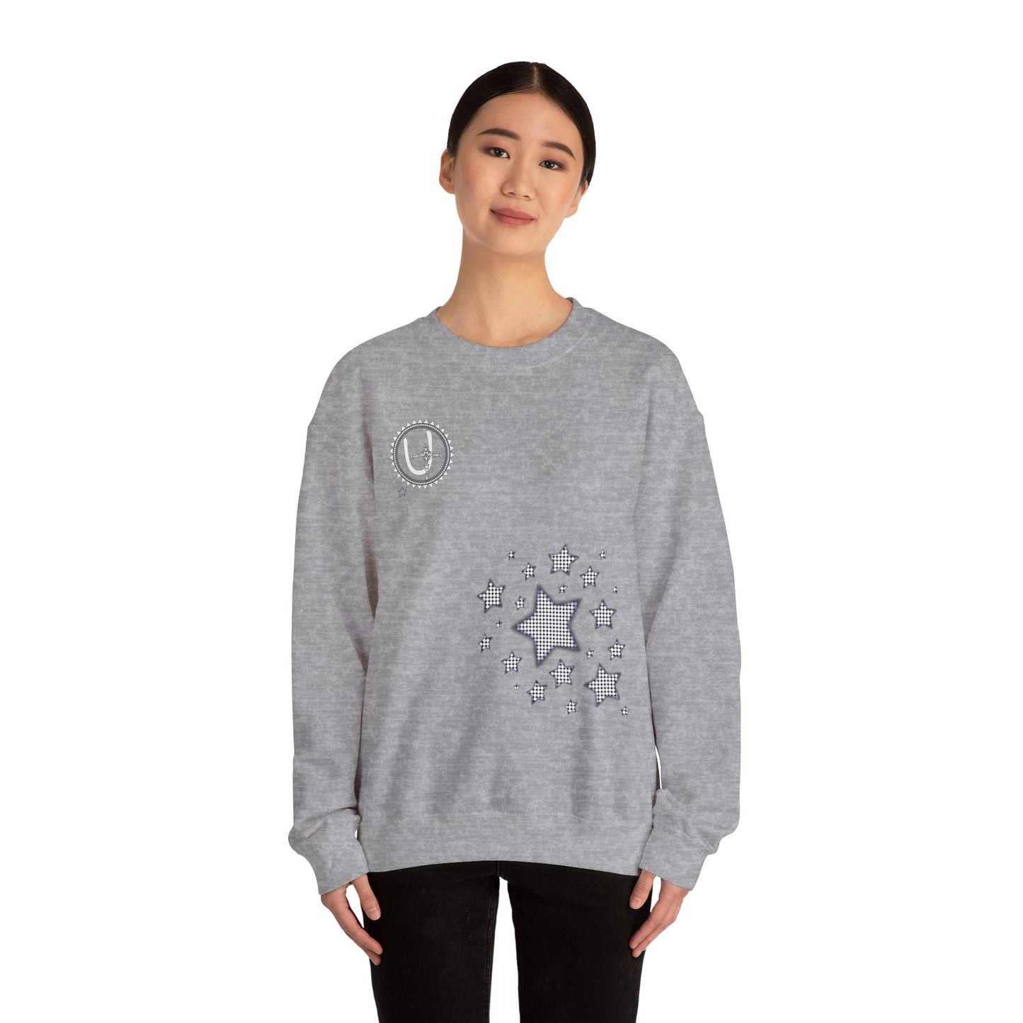 Utopia|Space|Unisex Heavy Blend™ Crewneck Sweatshirt