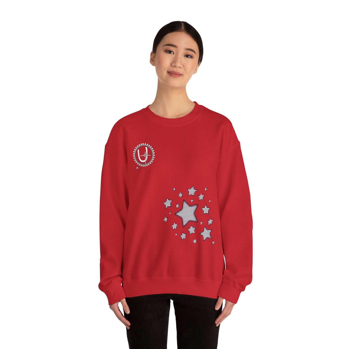 Utopia|Space|Unisex Heavy Blend™ Crewneck Sweatshirt