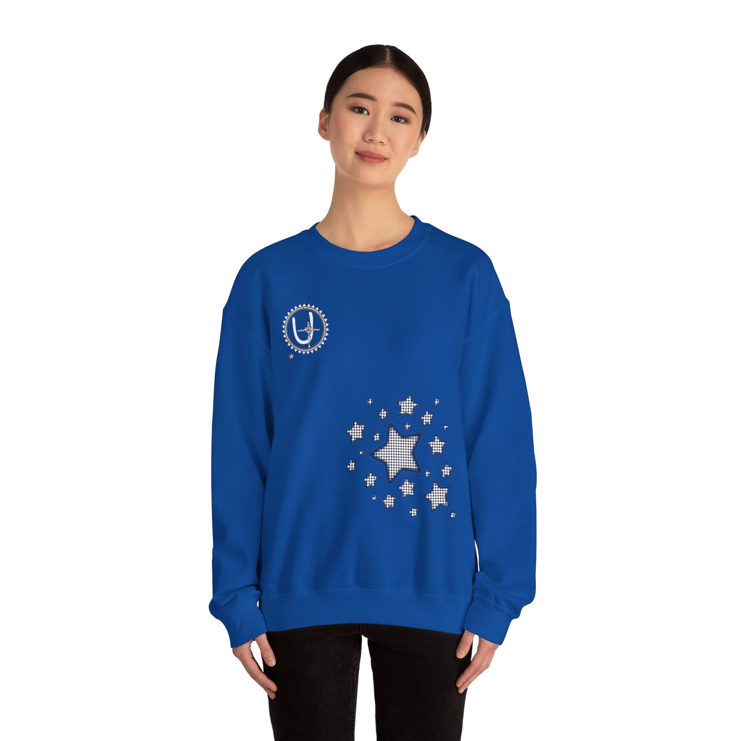 Utopia|Space|Unisex Heavy Blend™ Crewneck Sweatshirt