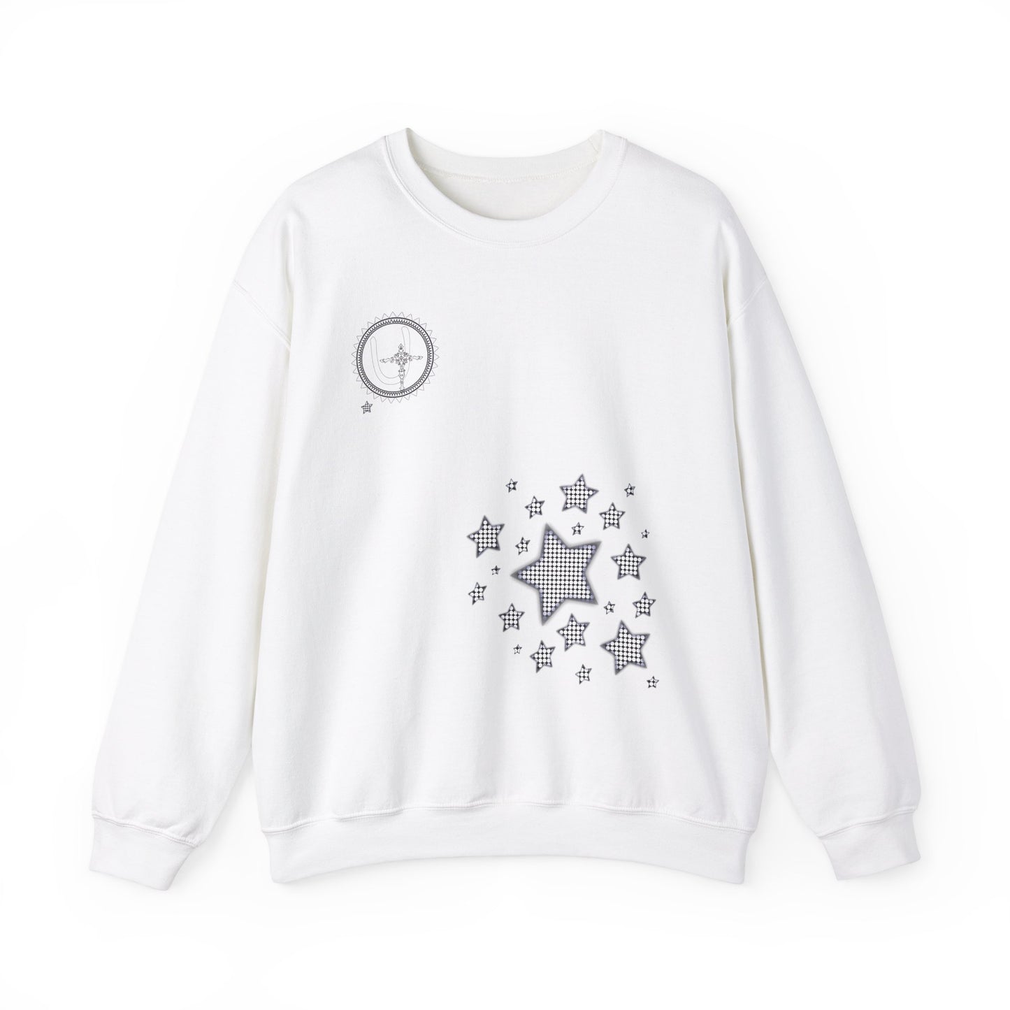 Utopia|Space|Unisex Heavy Blend™ Crewneck Sweatshirt