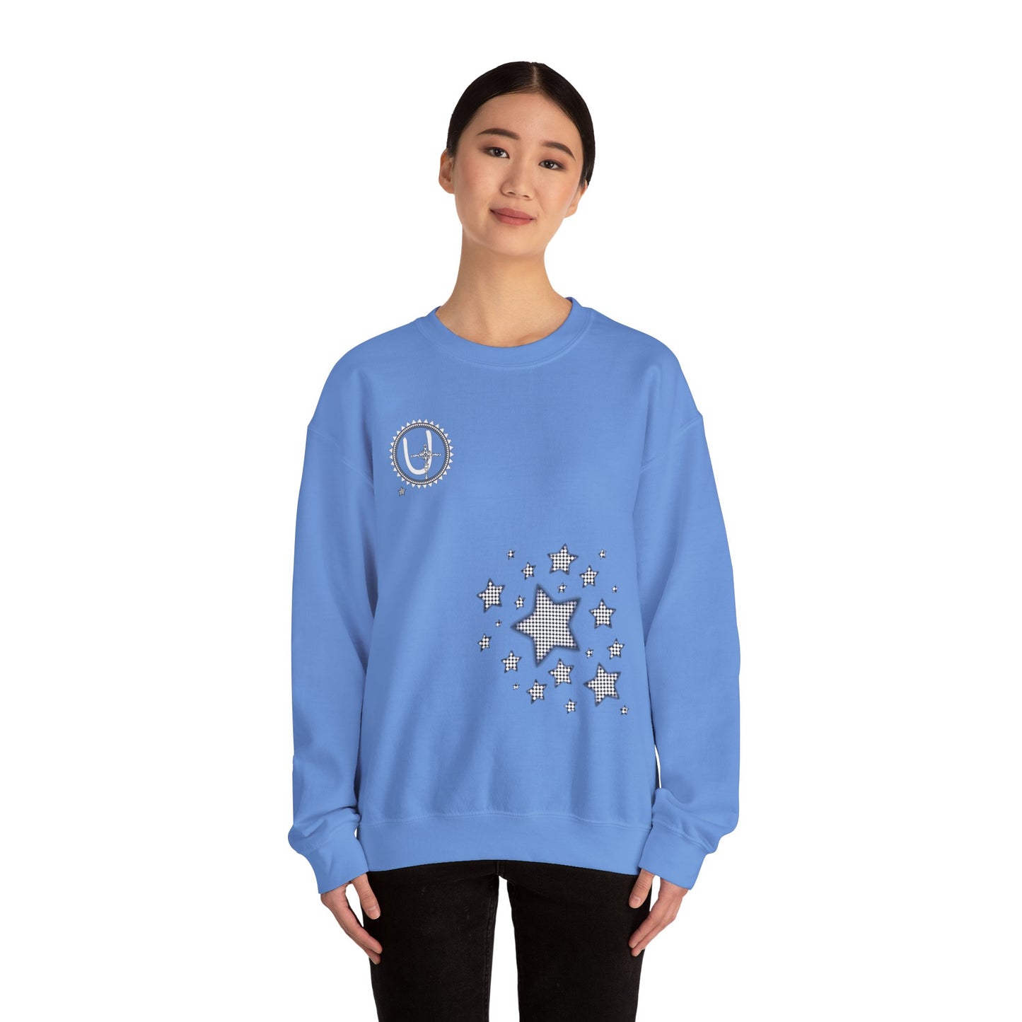 Utopia|Space|Unisex Heavy Blend™ Crewneck Sweatshirt