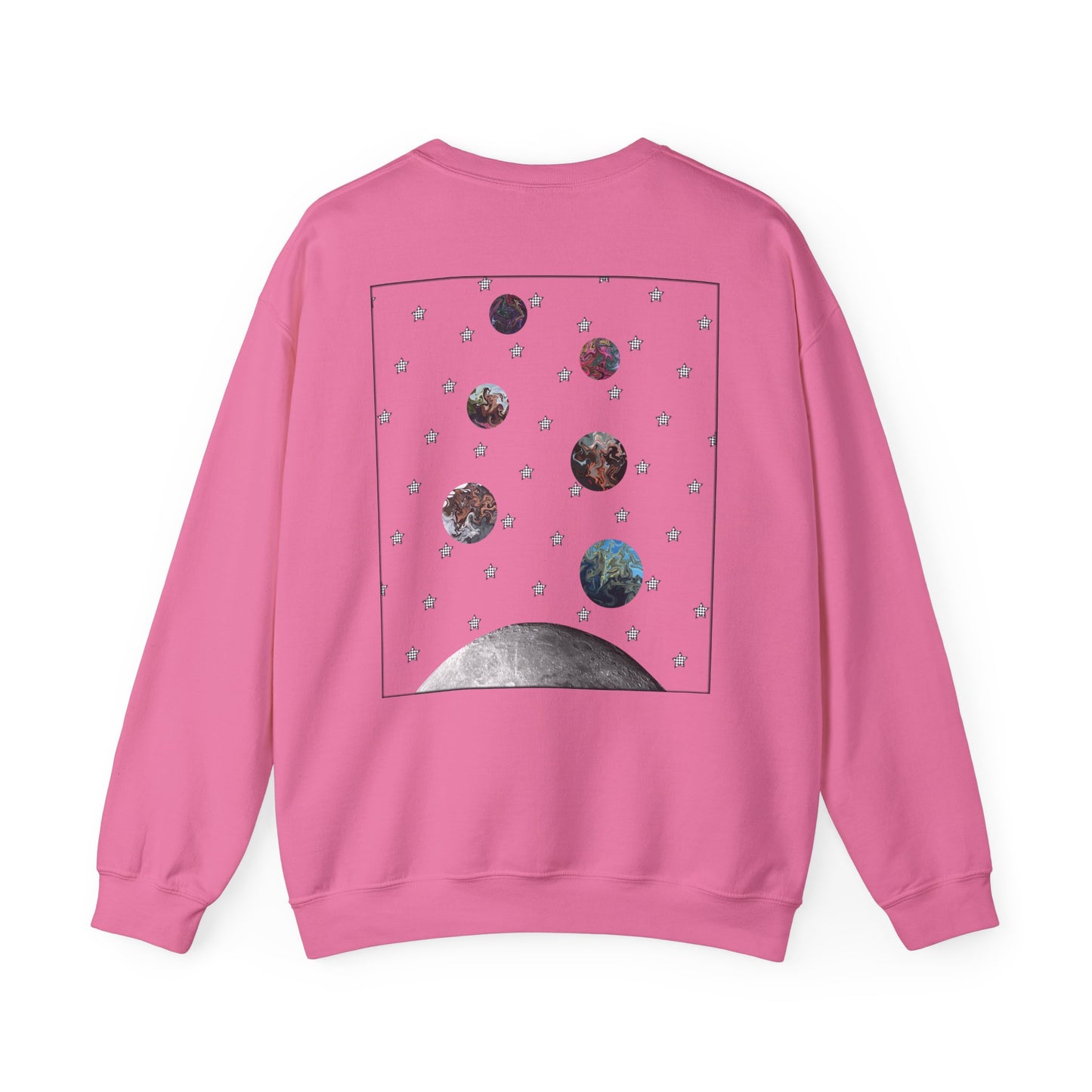 Utopia|Space|Unisex Heavy Blend™ Crewneck Sweatshirt