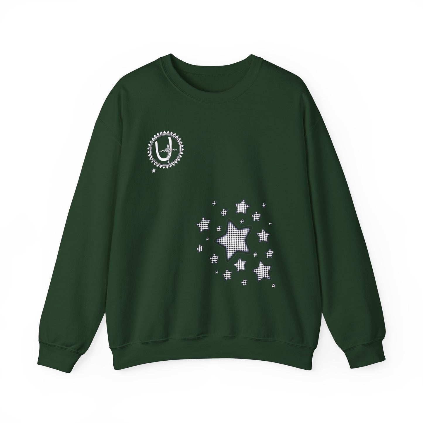 Utopia|Space|Unisex Heavy Blend™ Crewneck Sweatshirt