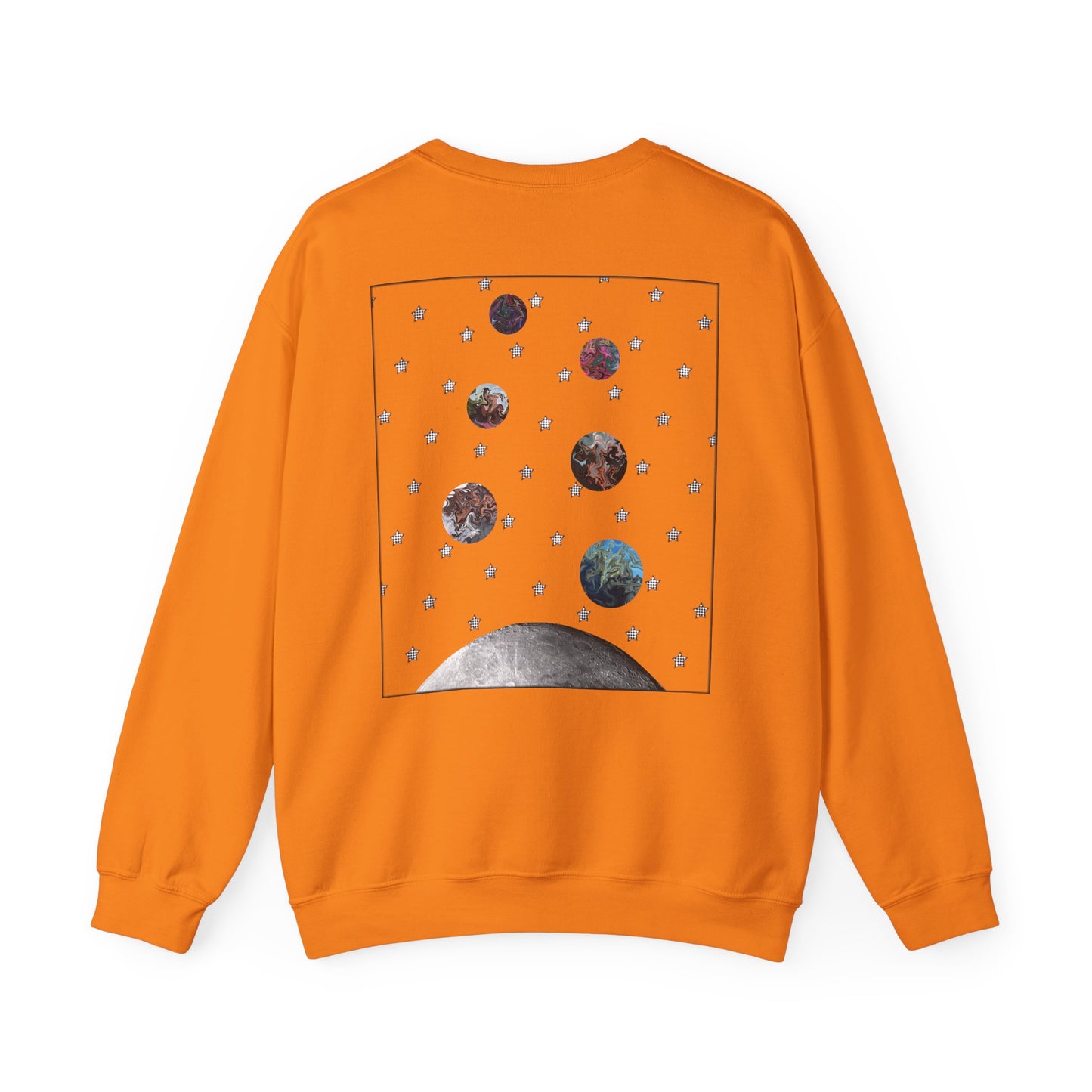 Utopia|Space|Unisex Heavy Blend™ Crewneck Sweatshirt