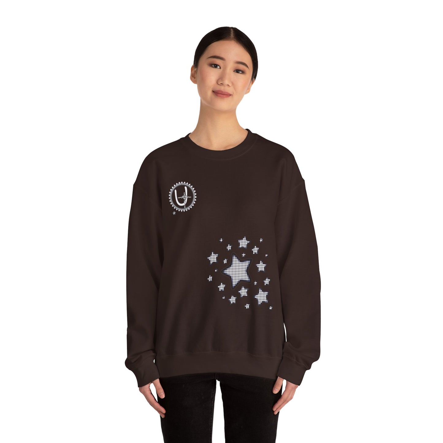 Utopia|Space|Unisex Heavy Blend™ Crewneck Sweatshirt