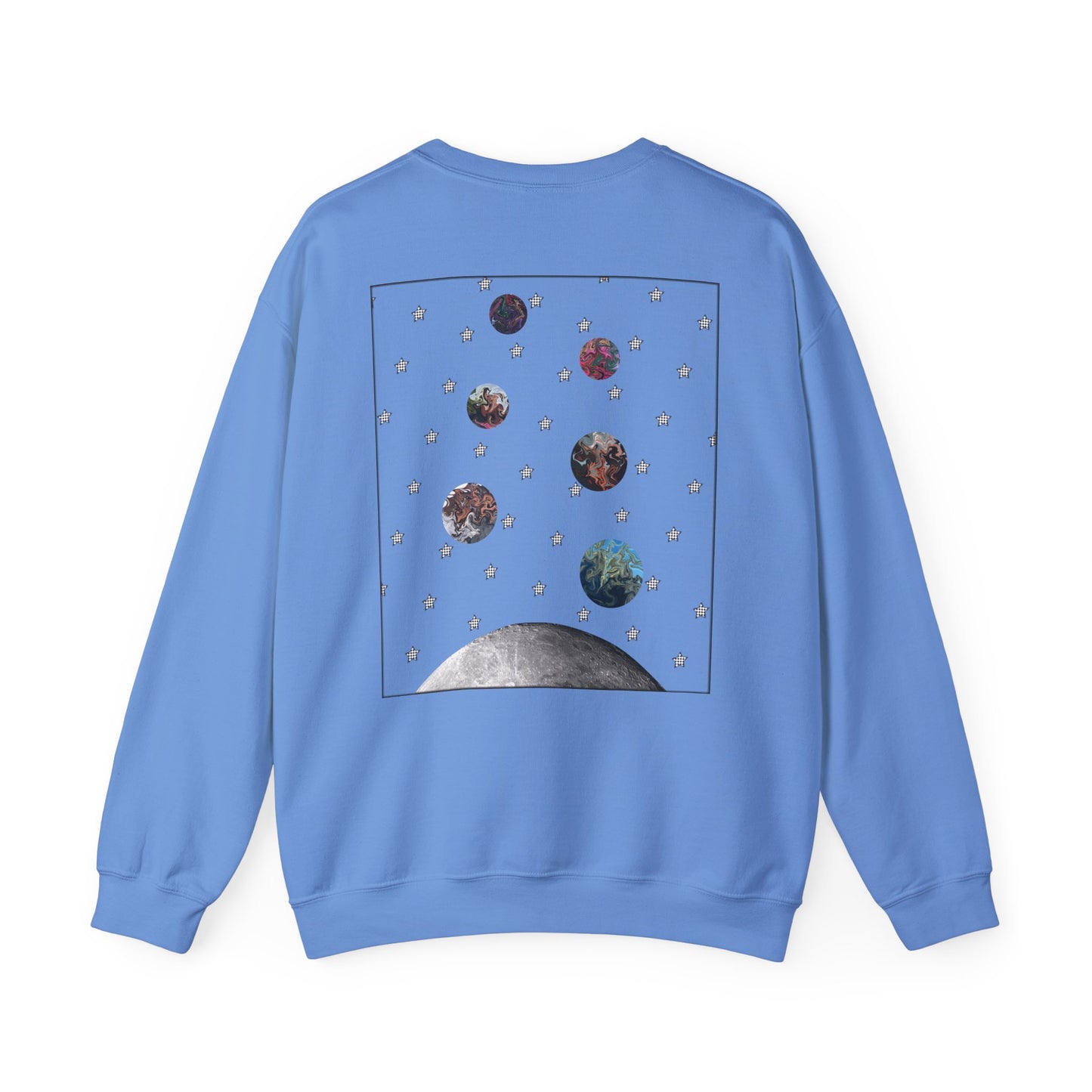 Utopia|Space|Unisex Heavy Blend™ Crewneck Sweatshirt