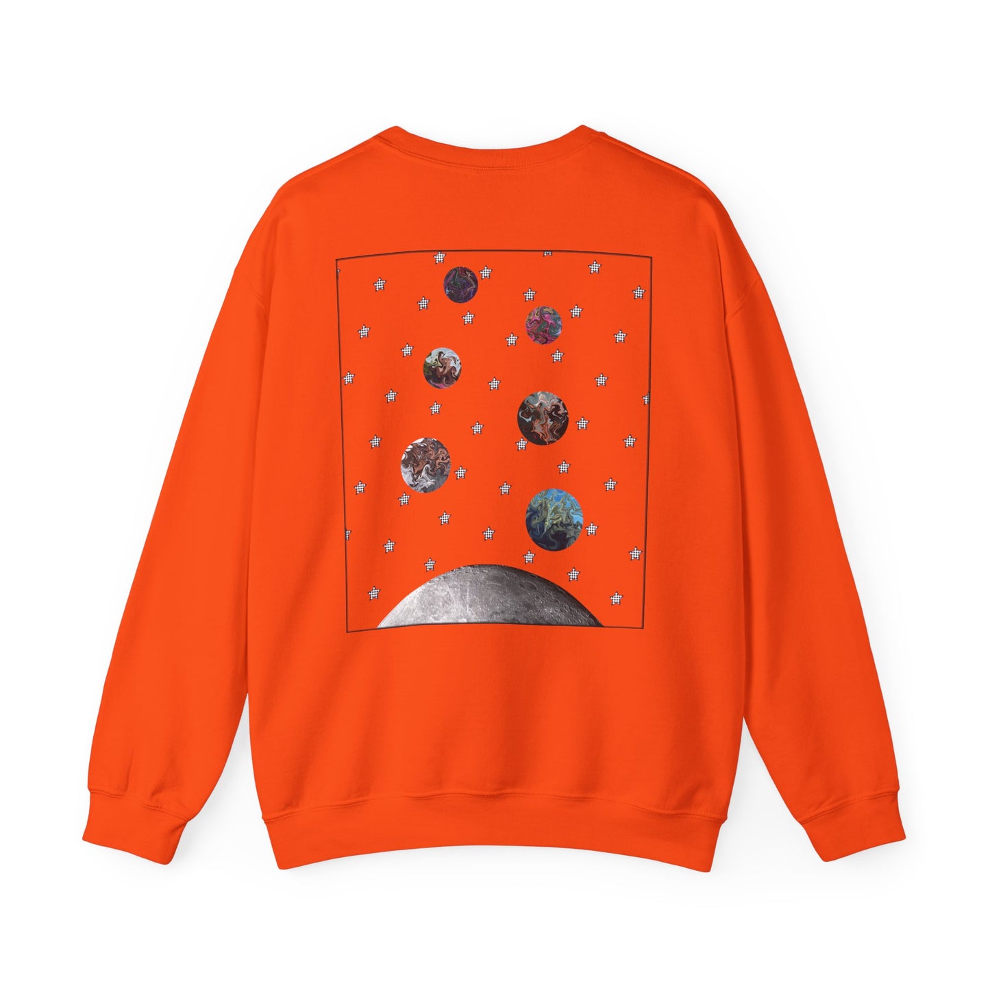 Utopia|Space|Unisex Heavy Blend™ Crewneck Sweatshirt